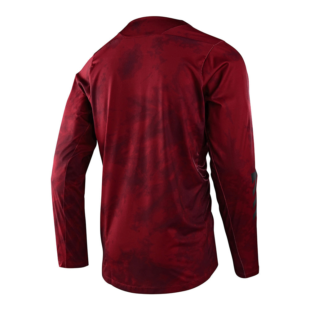 Skyline LS Chill Jersey Tie Dye Wine - Image 3