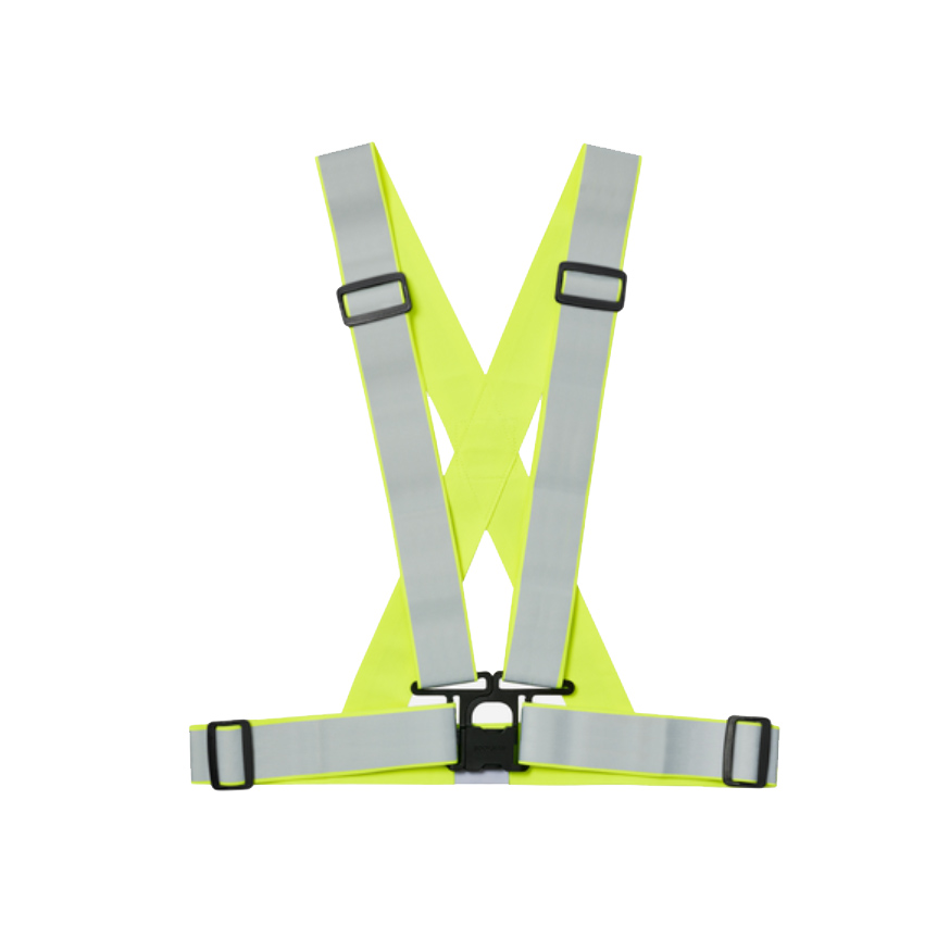 Bookman Visibility Reflective Cross Belt Yellow Bookman Visibility Reflective Cross Belt Yellow
