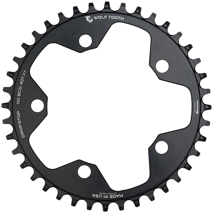Wolf Tooth 110 BCD Cyclocross Road Chainring variant 3