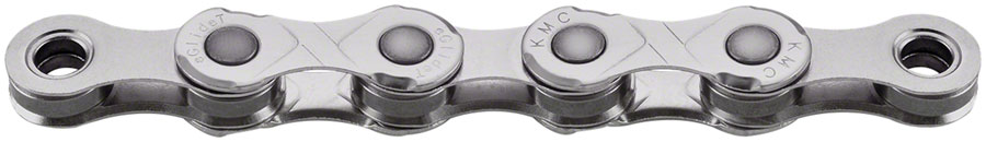 KMC eGlide EPT Chain - 9/10/11-Speed 132L Optimized Shimano CUES Drivetrain Silver
