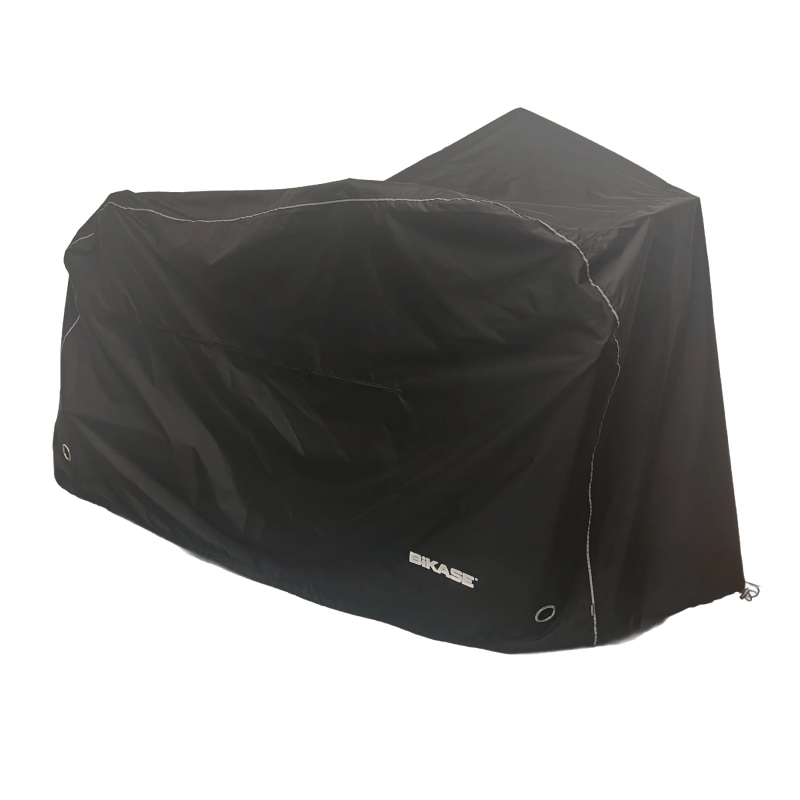 Bikase 2 E-Bike Cover Dual Bike Cover Up to 2 Bikes 78x47x35` Nylon Black