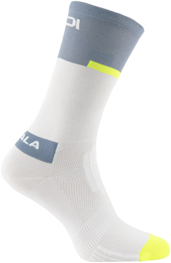 SIDI Neo Socks - White/Grey 20cm Fits Sizes 47-50