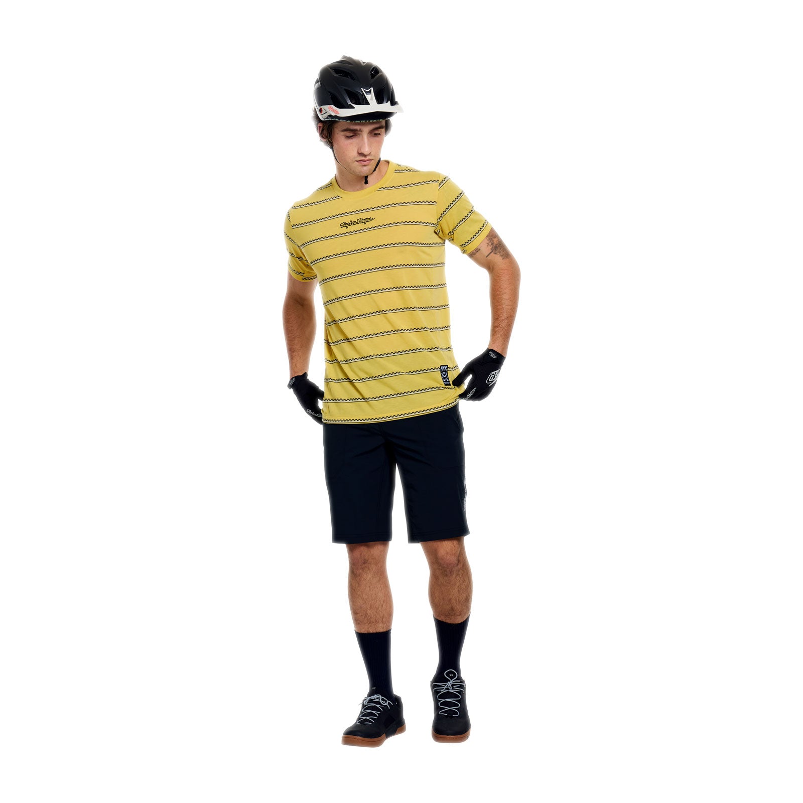 Skyline Ride SS Tee Checked Out Butter - Image 8