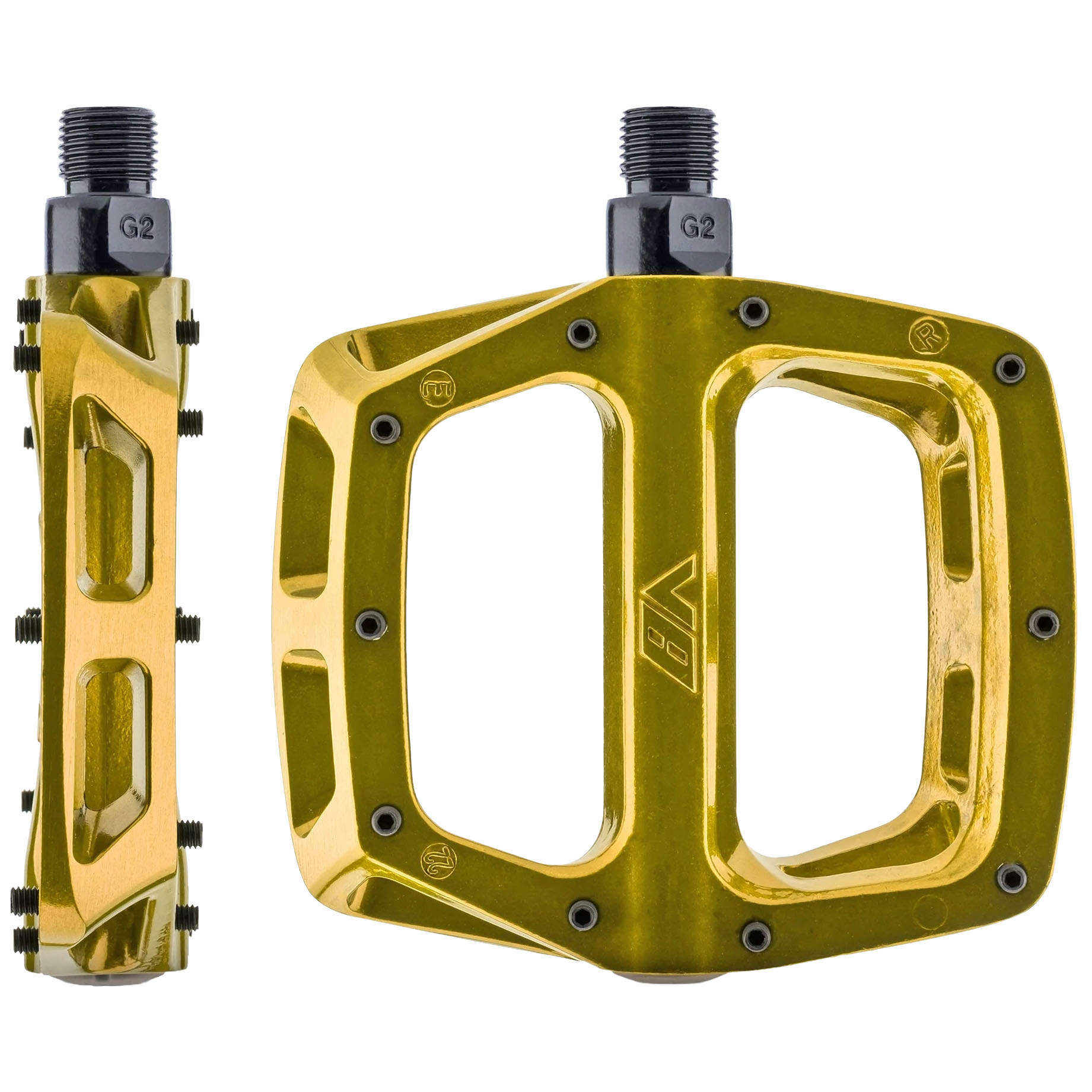 DMR V8 V2 Pedals - Platform, Aluminum, 9/16" variant 3