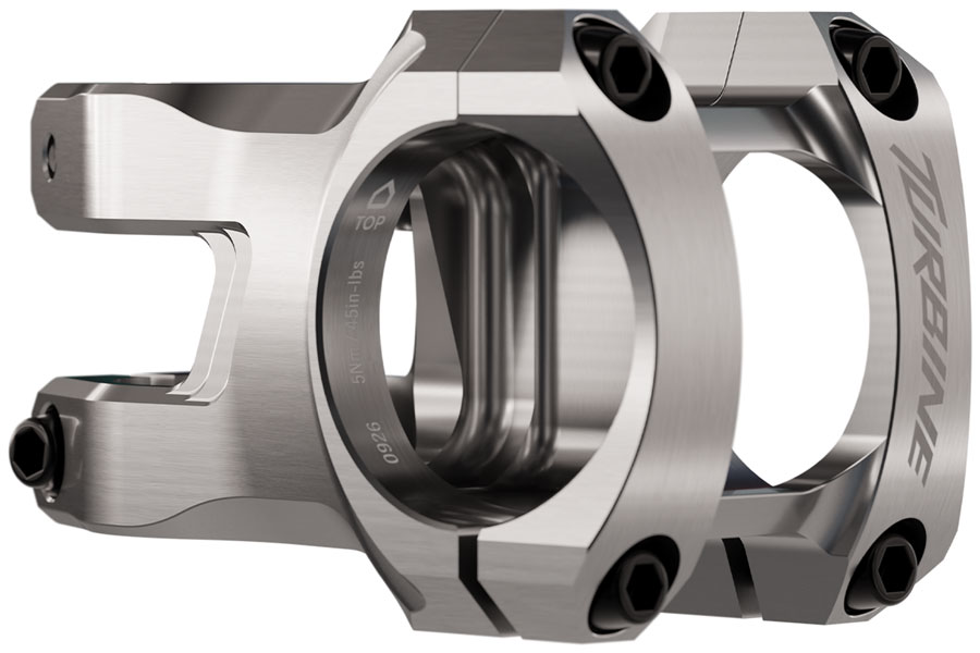 RaceFace Turbine Stem - 50mm 35mm Clamp +/-0 1 1/8" Silver