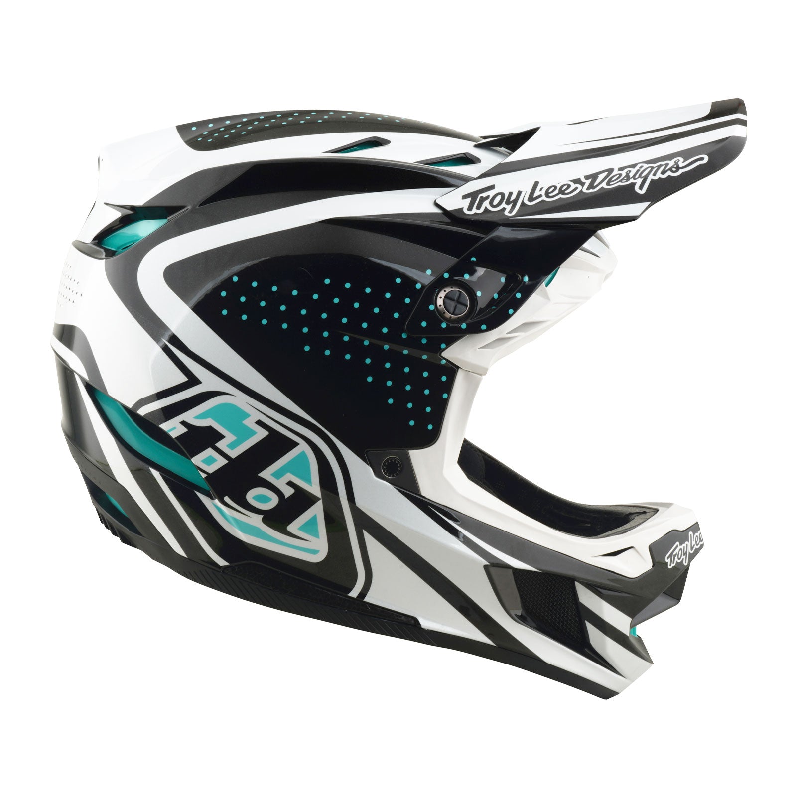 D4 Polyacrylite Helmet the Line Charcoal / White - Image 5