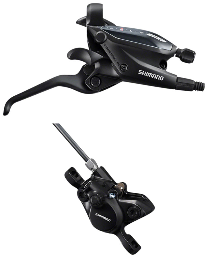 Shimano ST-EF505 EZ Fire Plus Shift/Brake Lever BR-MT200 Disc Brake Caliper variant 2