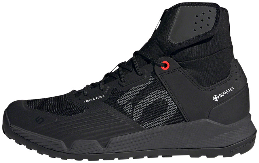 Five Ten Trailcross GTX Flat Shoes - Men's, Core Black / DGH Solid Gray / FTWR White - Image 2
