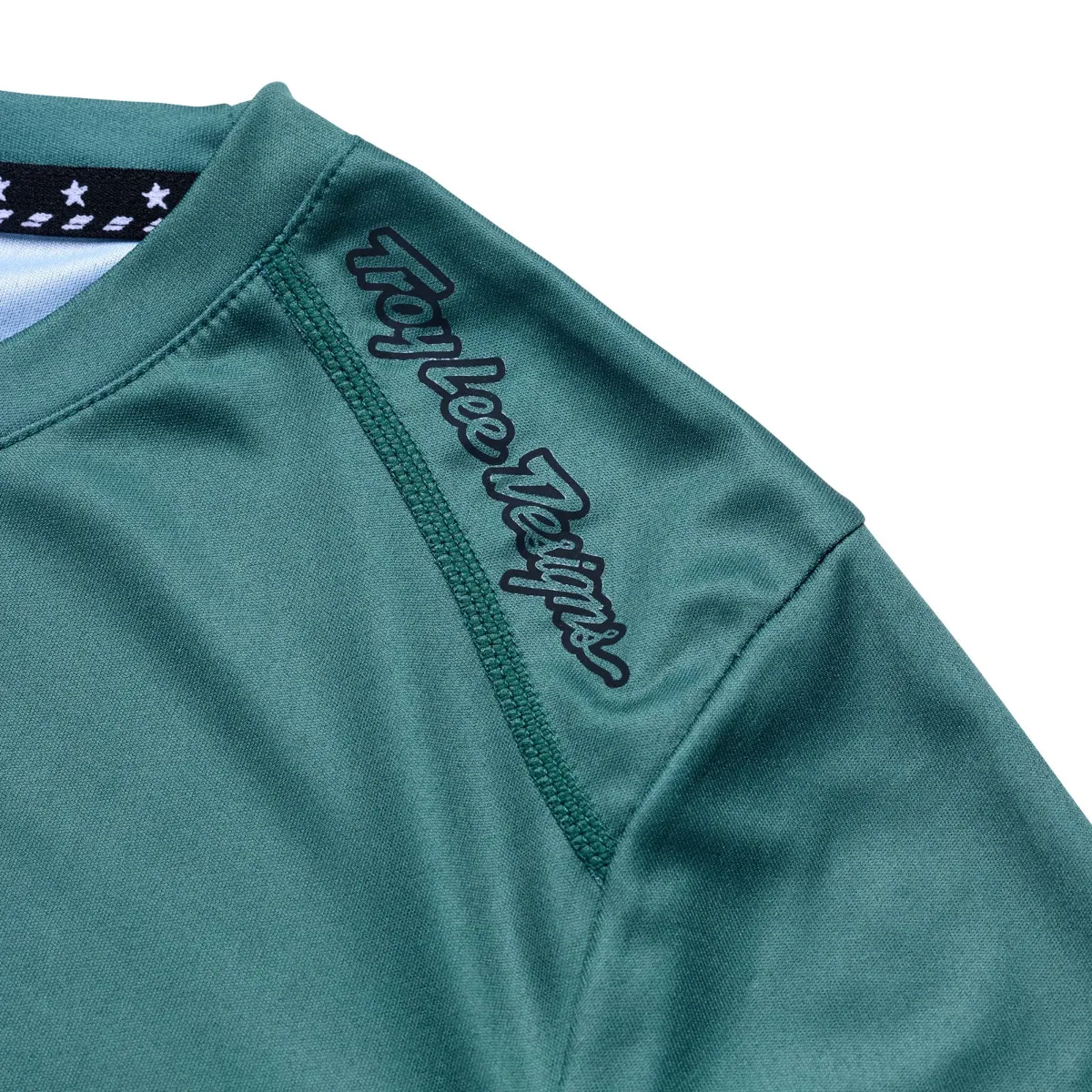 Womens Lilium Short Sleeve Jersey Mono Jade - Image 3