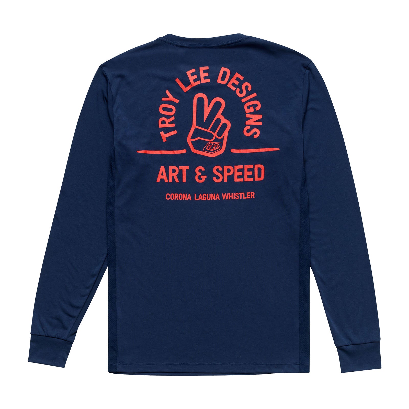 Skyline Long Sleeve Ride Tee Locals Midnight - Image 2