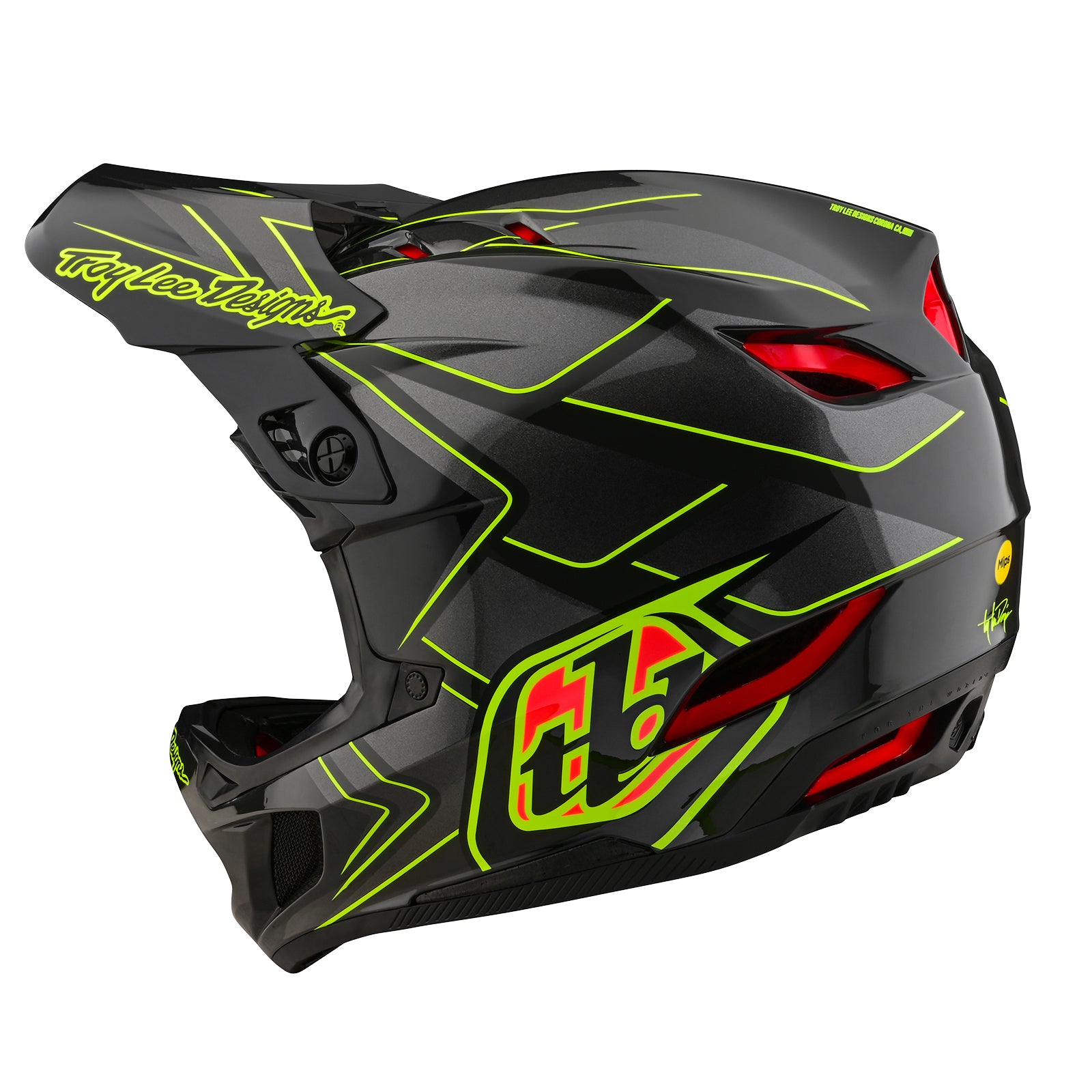 D4 Composite Helmet Ghostwing Gray - Image 2