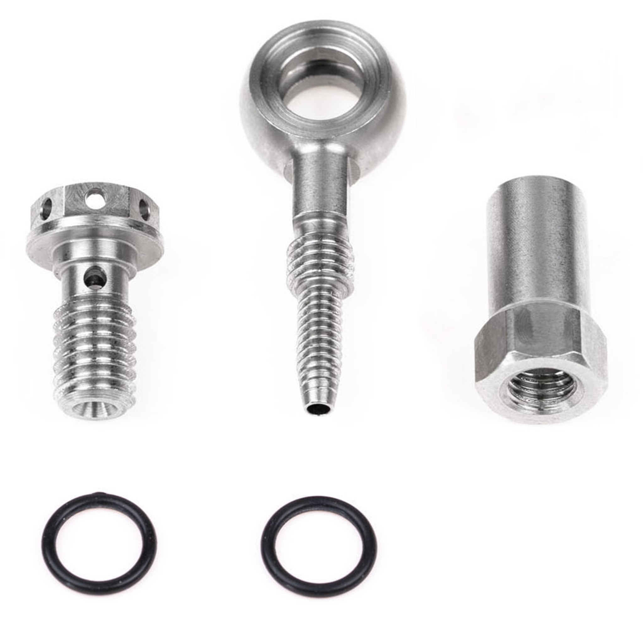 Trickstuff Banjo Kit For 5mm Goodridge Hose Silver Each Trickstuff Banjo Kit For 5mm Goodridge Hose Silver Each