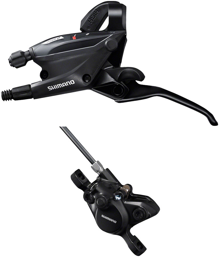 Shimano ST-EF505 EZ Fire Plus Shift/Brake Lever BR-MT200 Disc Brake Caliper variant 4