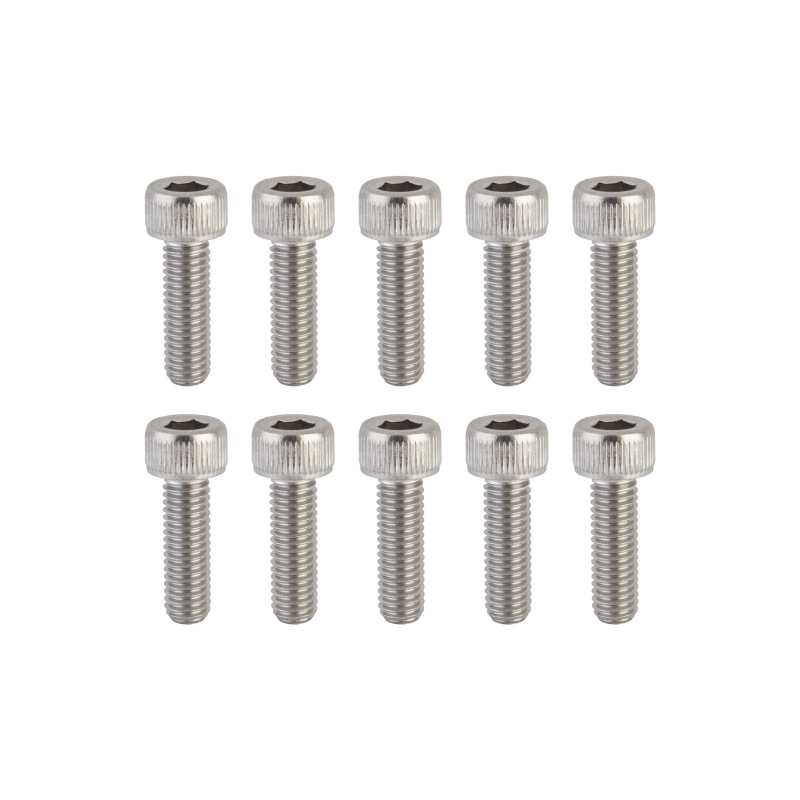 Sunlite Stainless Steel Socket Cap Bolts M5 x 16 M5x.80mm TP Bag of 10
