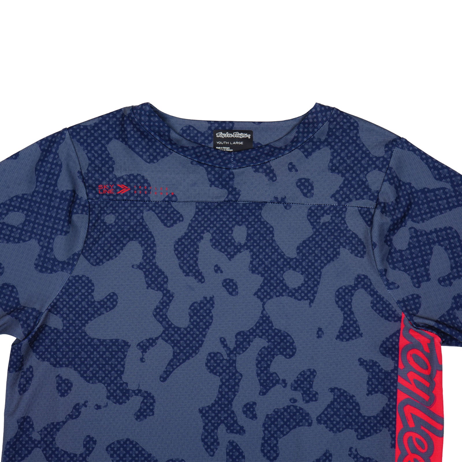 Youth Skyline Short Sleeve Jersey Scrubland Steel Blue - Image 4