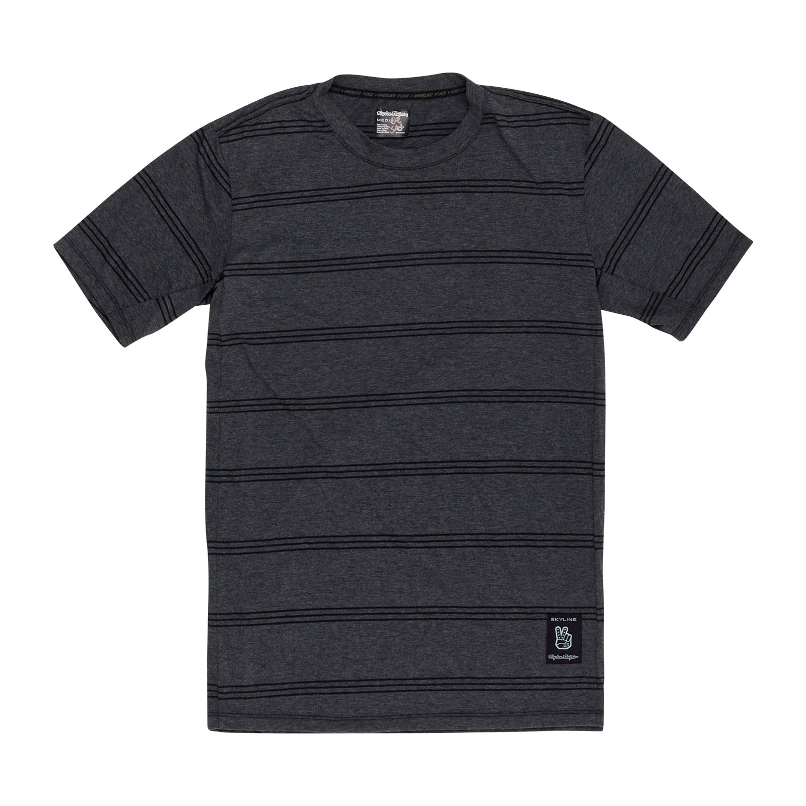 Skyline Short Sleeve Ride Tee Washed Out Dark Cloud Skyline Short Sleeve Ride Tee Washed Out Dark Cloud