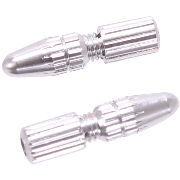 Yokozuna Crimp-Free Locking Cable Tip Shift - Silver Pr