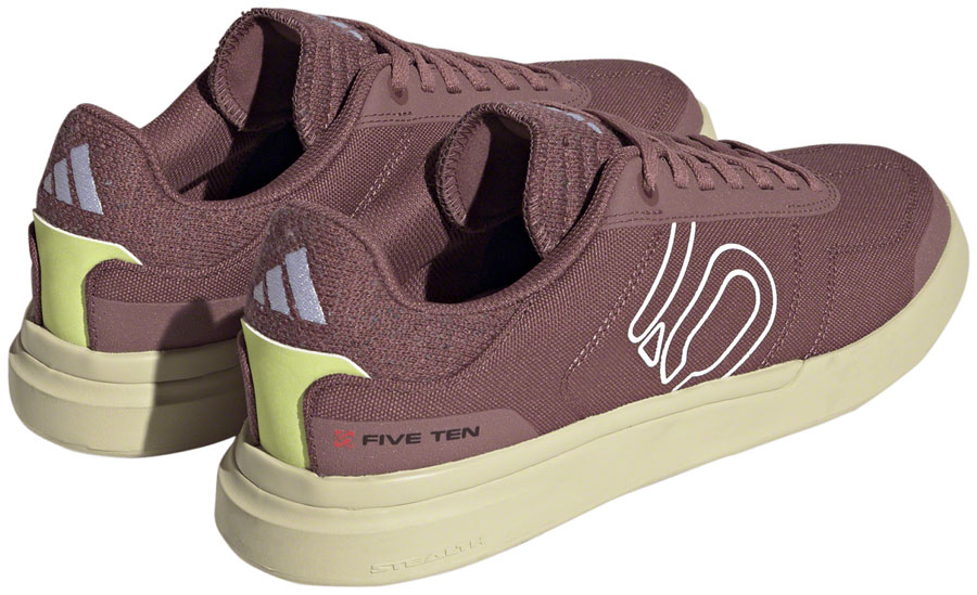 Five Ten Sleuth Deluxe Canvas Flat Shoes - Women's, Quiet Crimson/Ftwr White/Core Black - Image 6