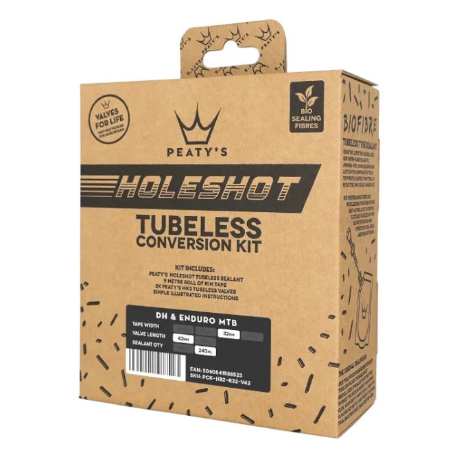 Peaty's Holeshot Tubeless Conversion Kit variant 2