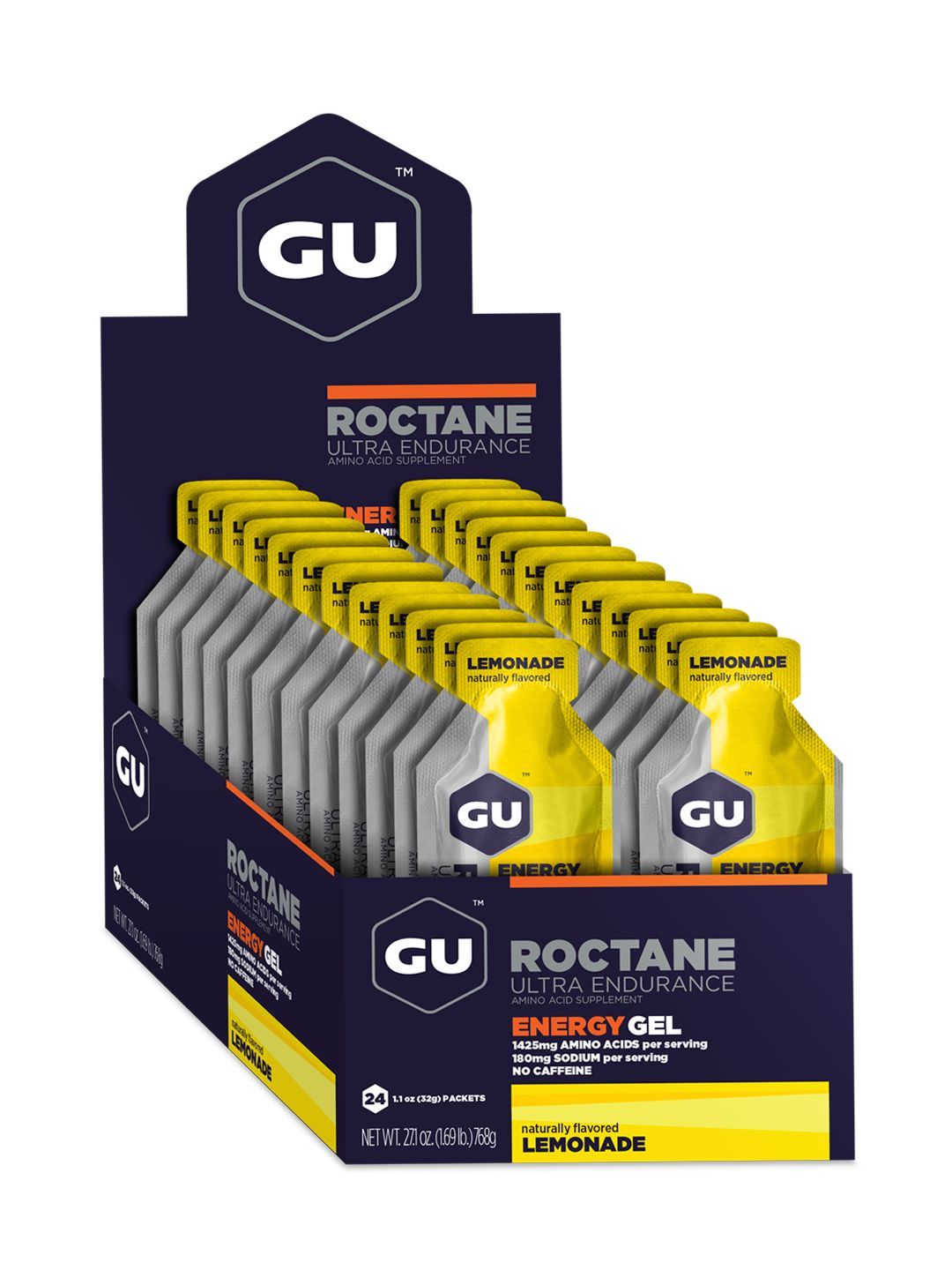 Supplement GU Roctane Lemonade 24 Pack