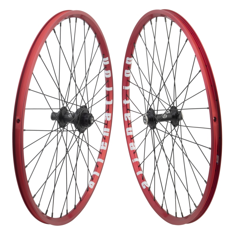 Wheel master 24` Alloy Mini BMX 24x1-1/8 Wheel SET