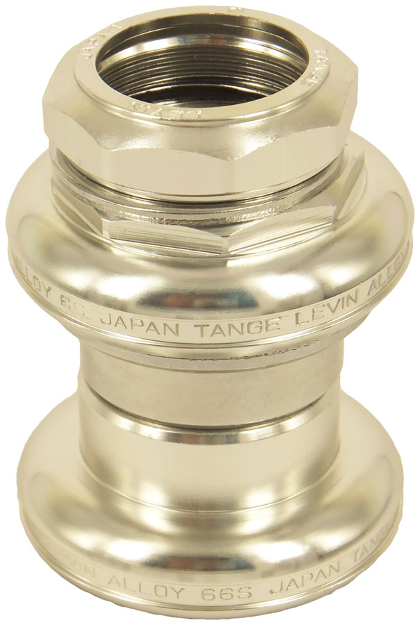 Tange-Seiki Levin LV66S Headset - 1" Threaded 26.4 Crown Race Silver