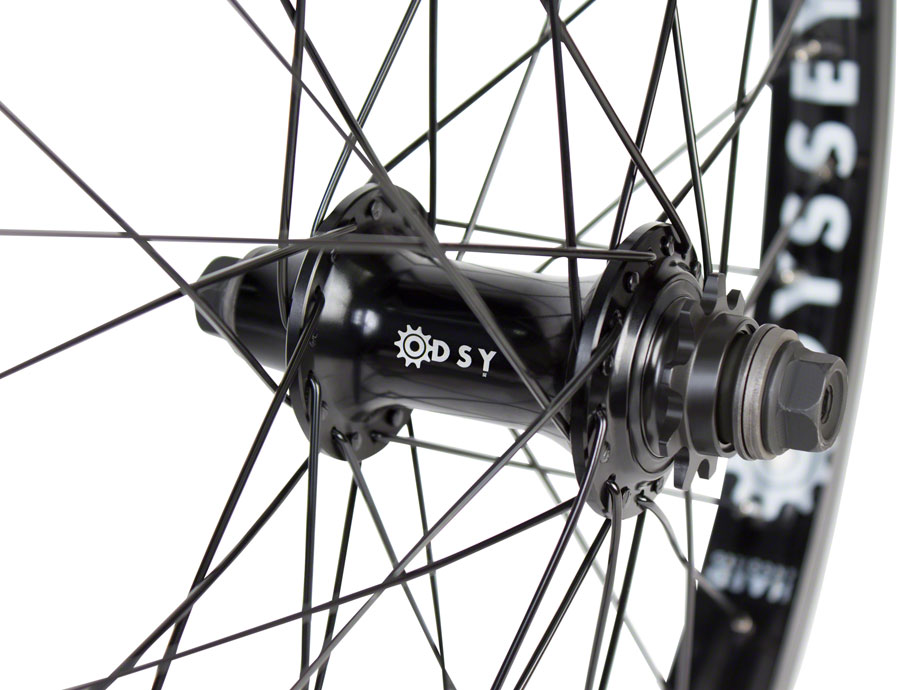 Odyssey Hazard Lite Rear Wheel - 14 x 110mm Rim Brake Cassette RHD/LHD Clincher - Image 2