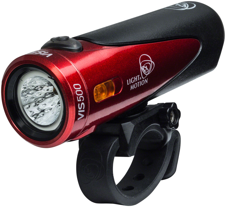 Light and Motion VIS 500 Rechargeable Headlight - Racer Red/Black