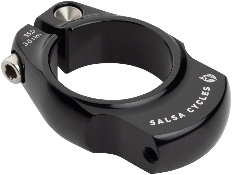 Salsa Rack-Lock Seatpost Clamp - Bolt-On, Black variant 3