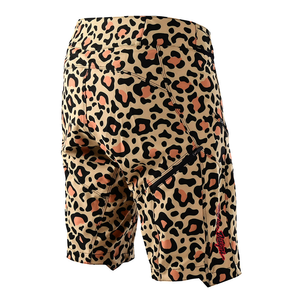 Womens Lilium Short Shell Leopard Bronze - Image 2