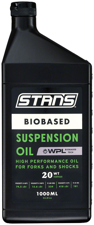 Stan's Biobased Suspension Oil - 1L - Image 13
