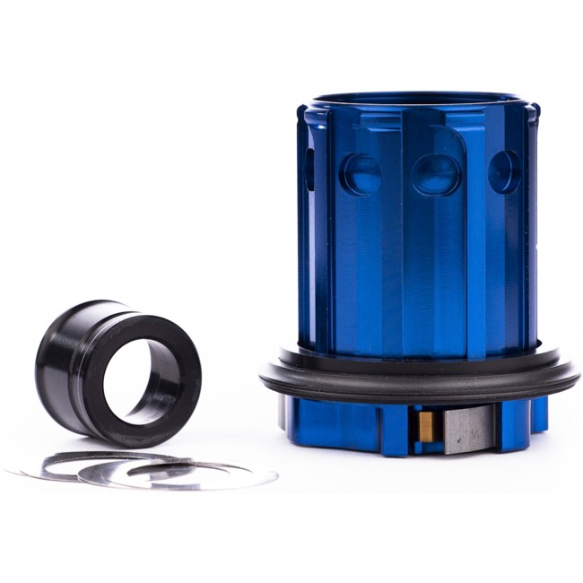 Tune Rear Hub Cassette Body w/12mm Cap HG11sp Rd Blue Tune Rear Hub Cassette Body w/12mm Cap HG11sp Rd Blue