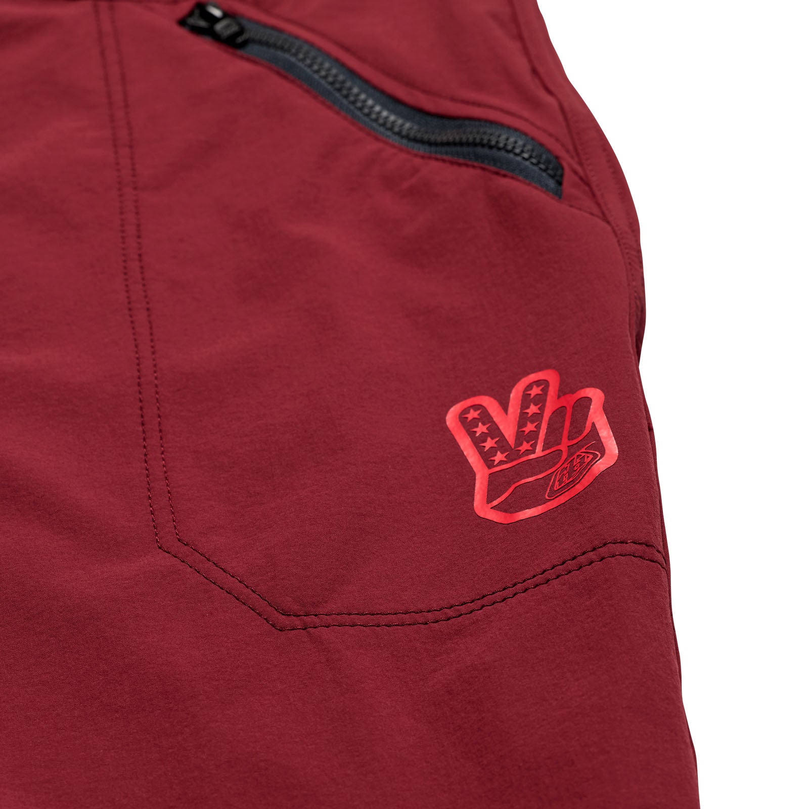 Skyline Trail Short Shell Mono Oxblood - Image 4