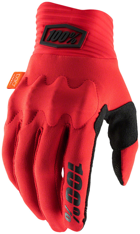 100% Cognito Smart Shock Gloves - Black, Full Finger variant 4