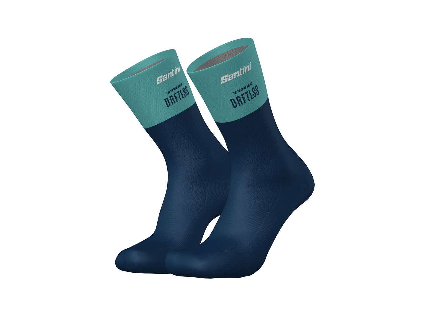 Sock Santini Trek Driftless X-Small/Small Blue Sock Santini Trek Driftless X-Small/Small Blue