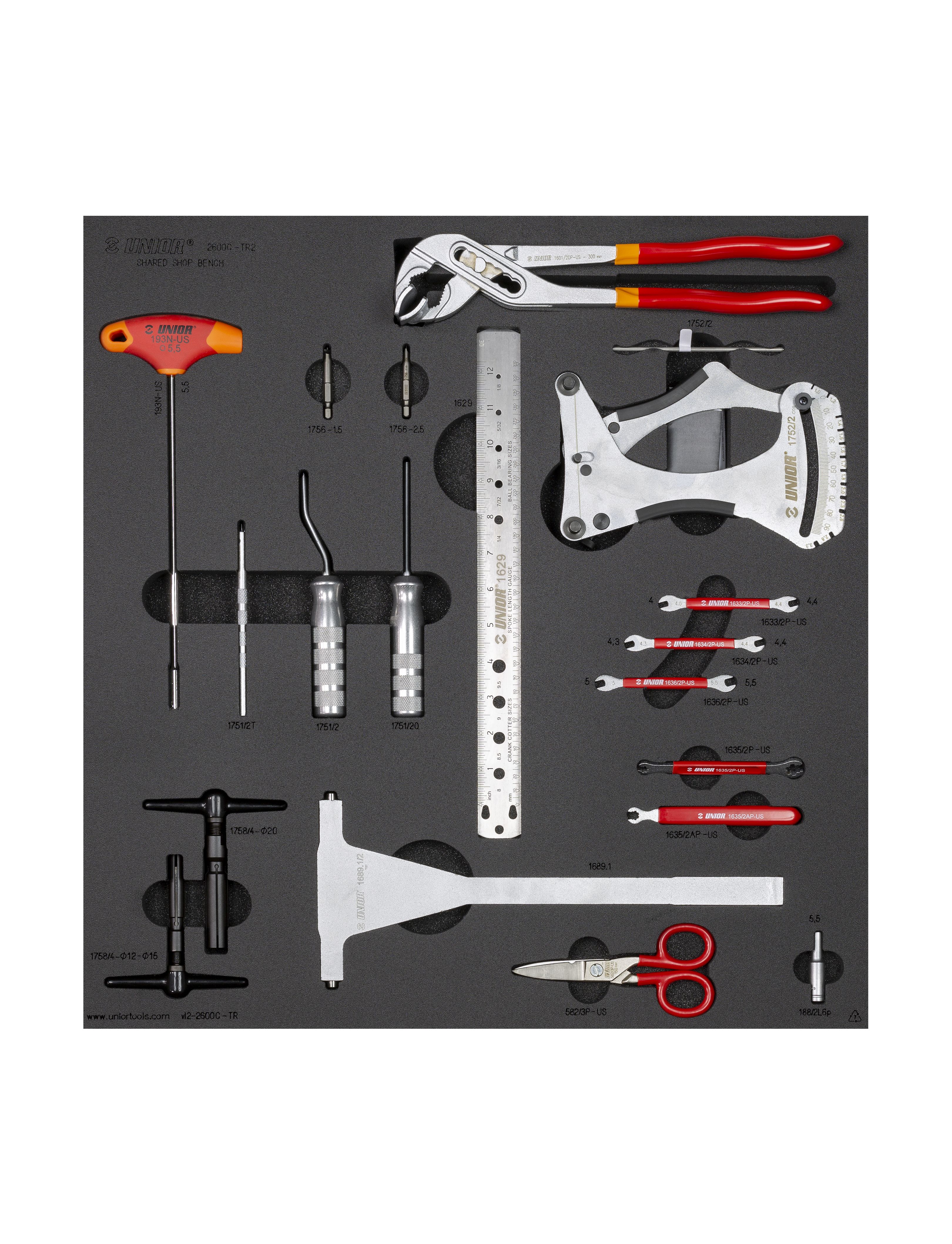 Unior Shared  Drawer 2 V3 Black Tool