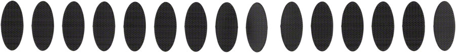 MET Velcro Elliptic Stickers - Pack of 15