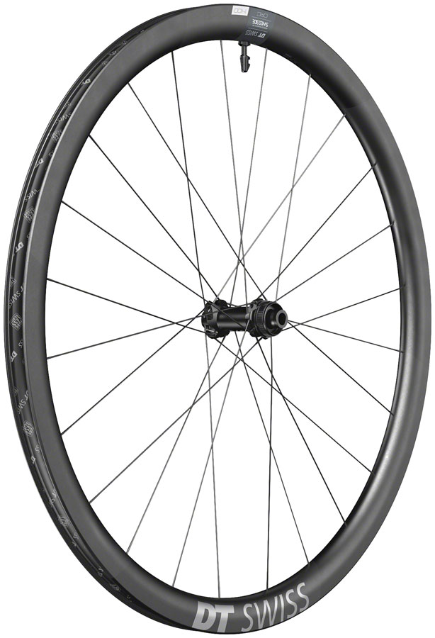 DT Swiss CRC 1400 Spline Front Wheel - 700 12 x 100mm Center-Lock Black