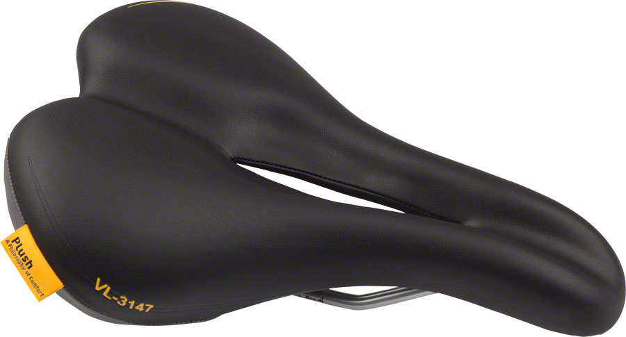 Velo PlushPump Saddle - Steel Black Men's