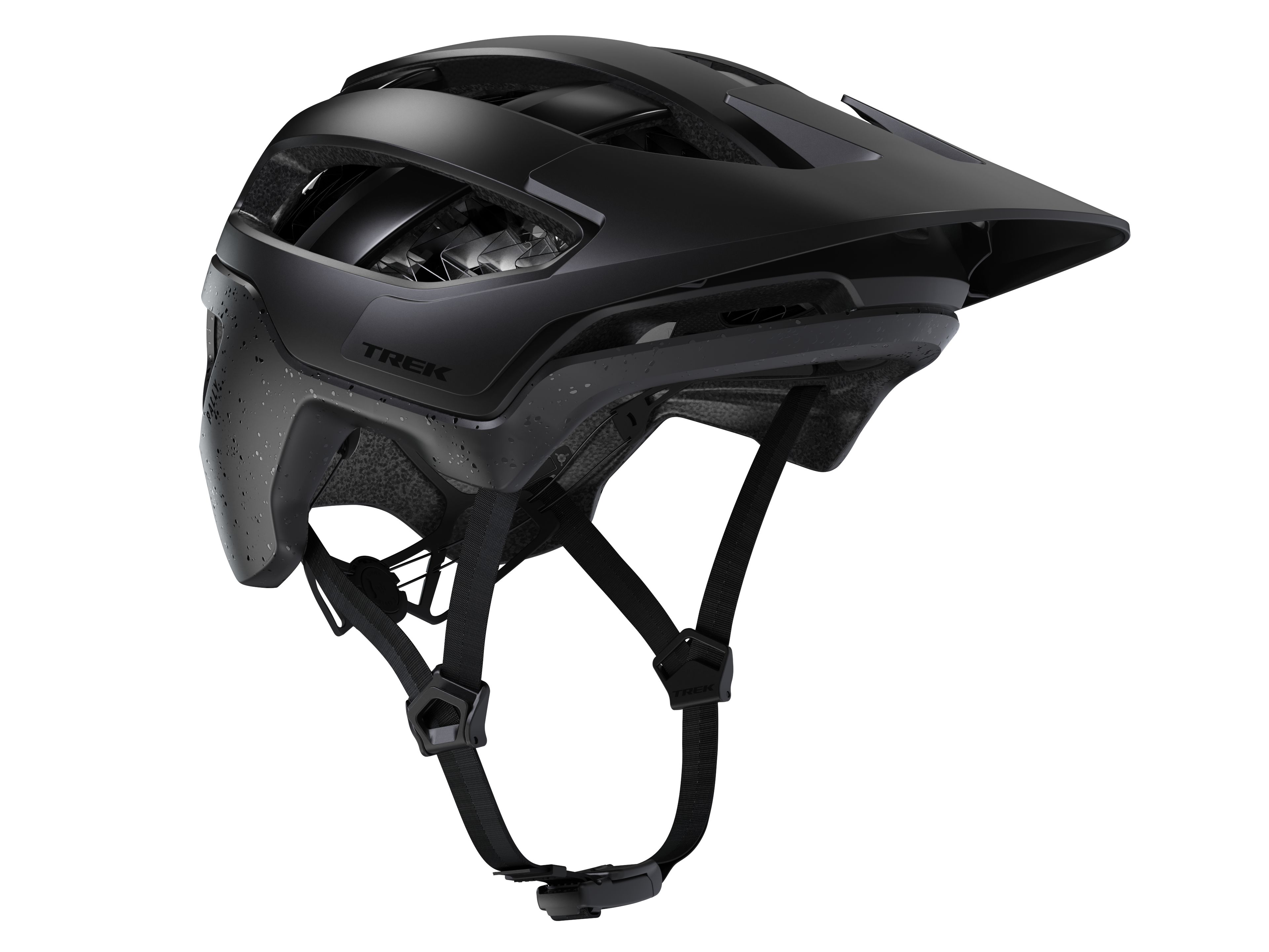Trek Rally WaveCel X-Large Black/Black Splatter CPSC Helmet
