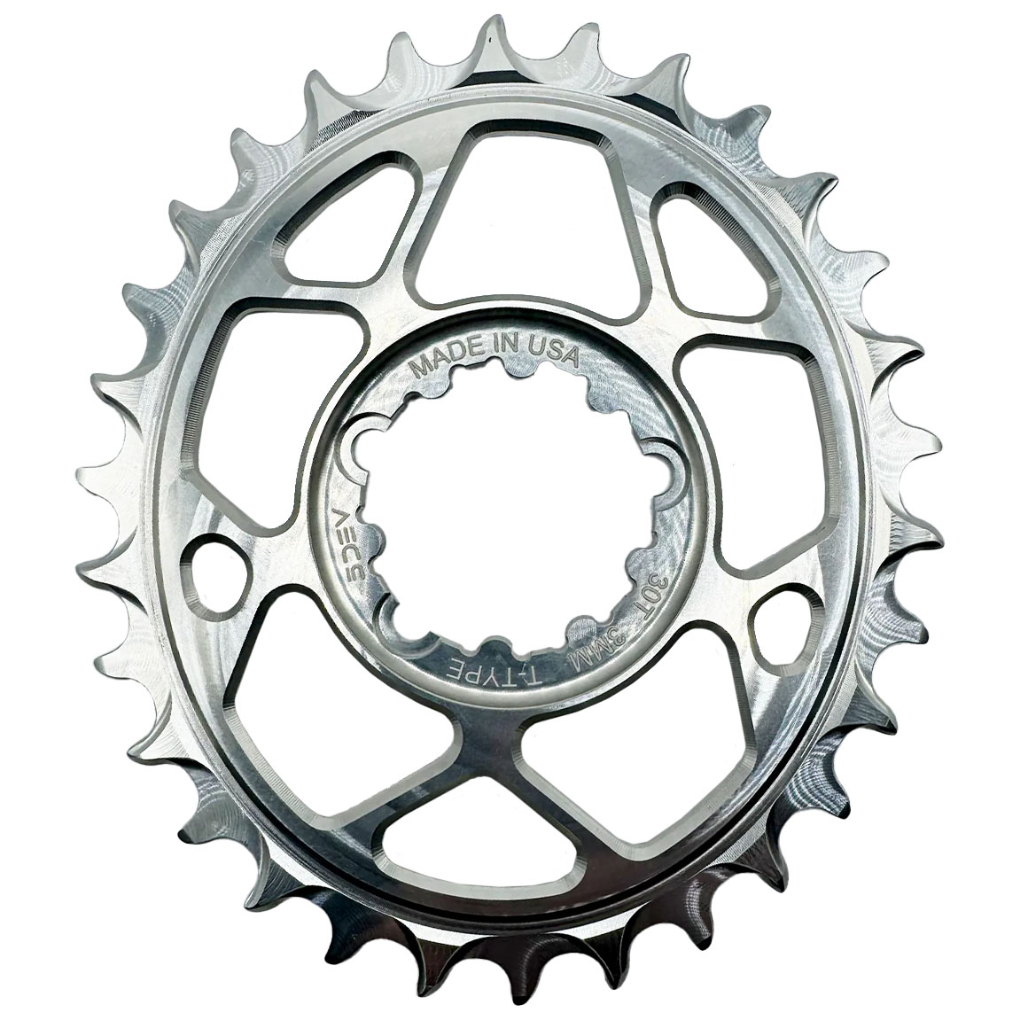 5Dev Oval T-Type 3-Bolt Chainrings  - 3mm Offset variant 2