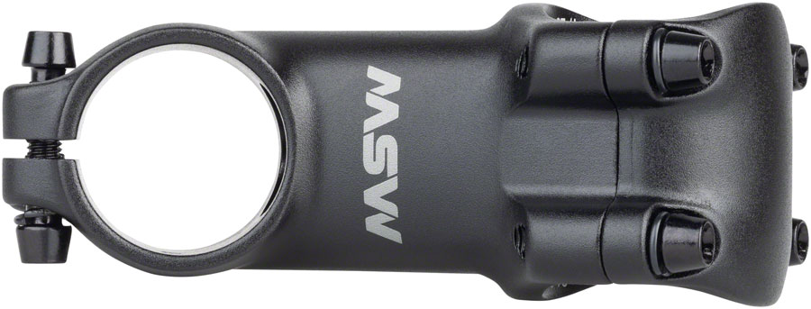 MSW 25 Stem - 31.8 Clamp, +/-25 1-1/8", Aluminum, Black - Image 8