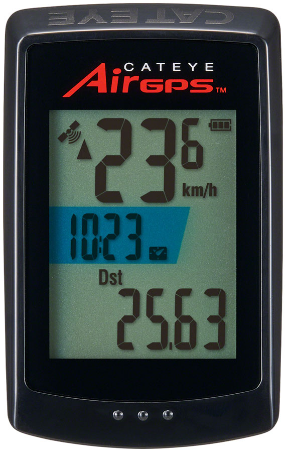 CatEye AirGPS Cycling Computer - with CDC Cadence Sensor Black CatEye AirGPS Cycling Computer - with CDC Cadence Sensor Black