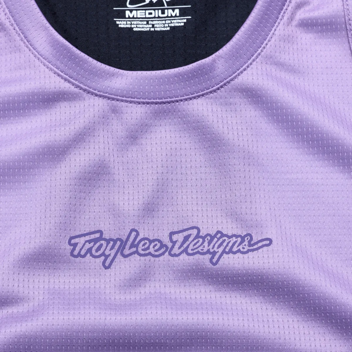 Womens Luxe Tank Solid Amethyst - Image 3