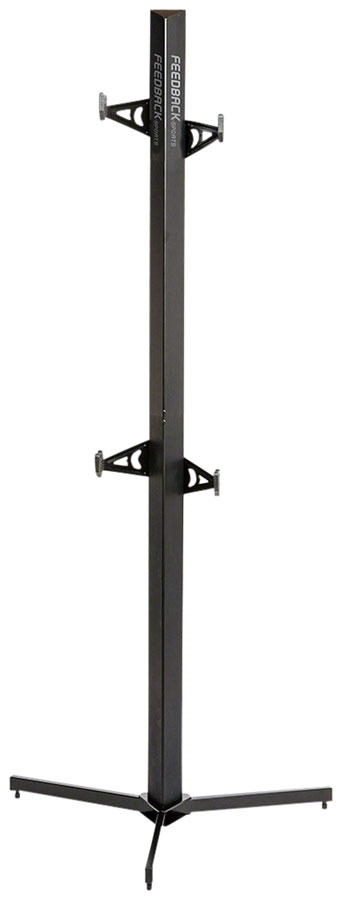 Feedback Sports Velo Cache Display Stand - 2-Bike Free-Standing Black Feedback Sports Velo Cache Display Stand - 2-Bike Free-Standing Black