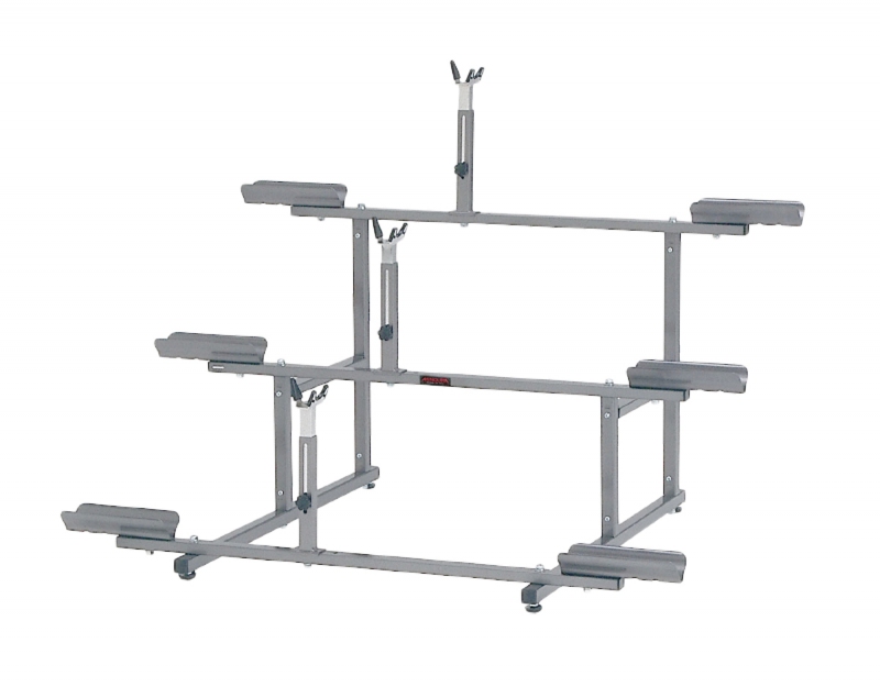 Minoura 971-3 3-Tier Bike Stand  3 Bike Grey 971-3