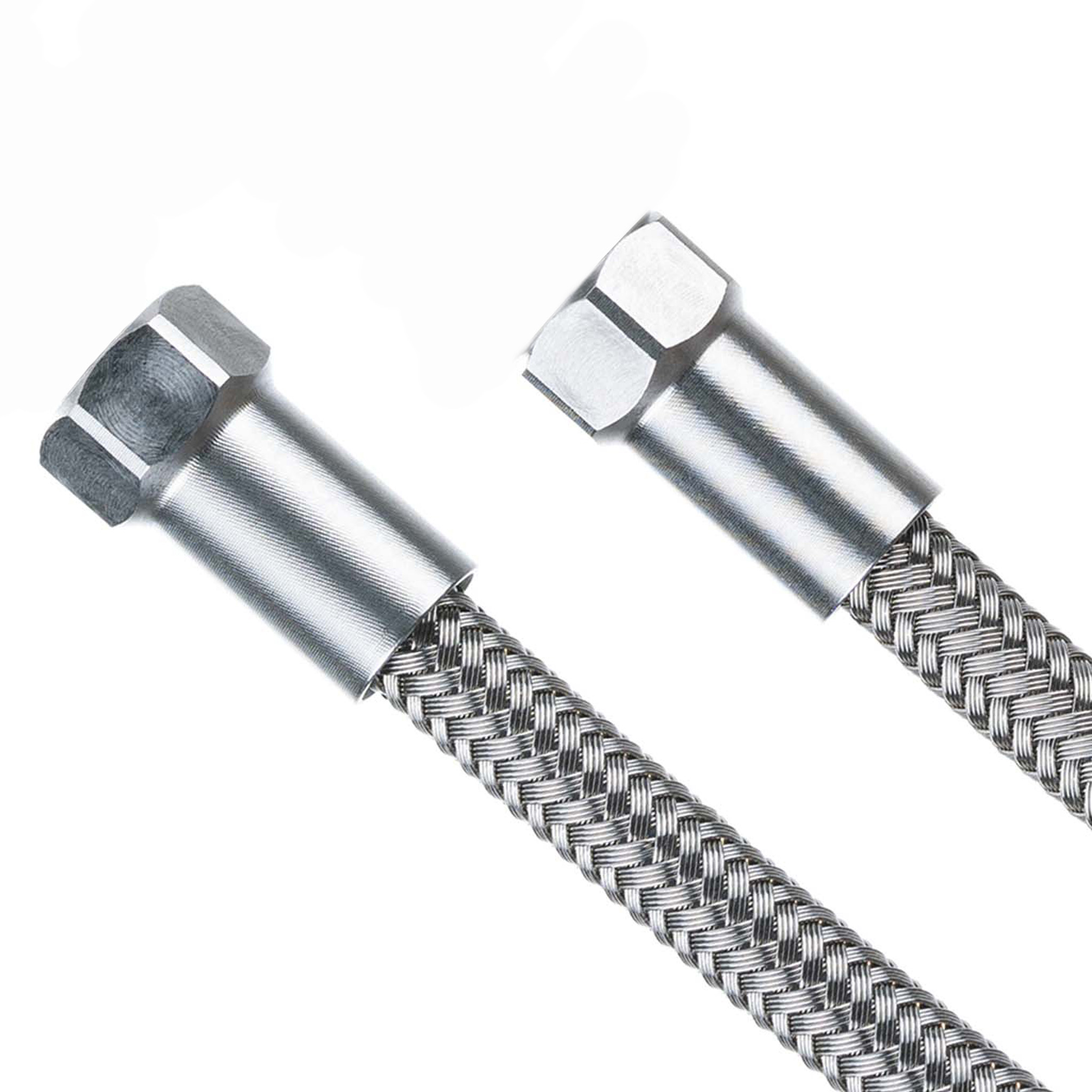 Trickstuff Goodridge Raw Hose Kit w/Union Nuts 900mm Silver Trickstuff Goodridge Raw Hose Kit w/Union Nuts 900mm Silver