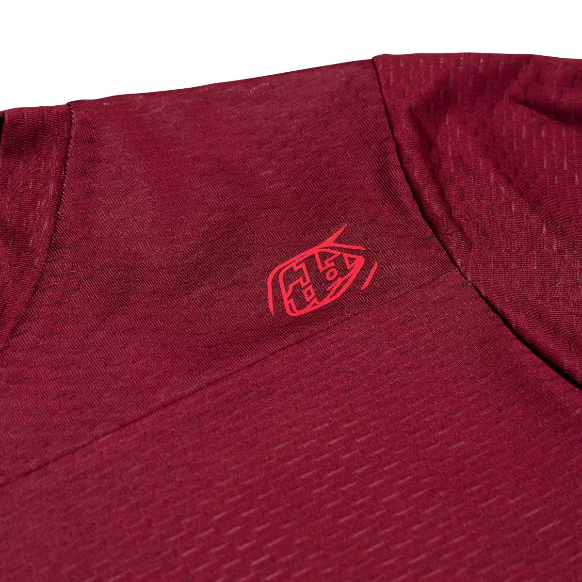 Skyline Air Short Sleeve Jersey Mono Oxblood - Image 4