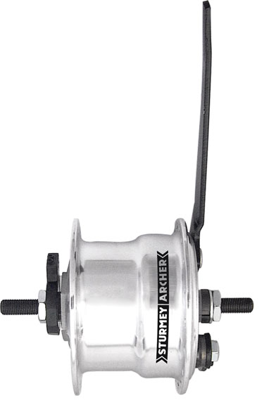 Sturmey-Archer XL-FDD Dynamo 3.0 Drum Front Hub - 36h
