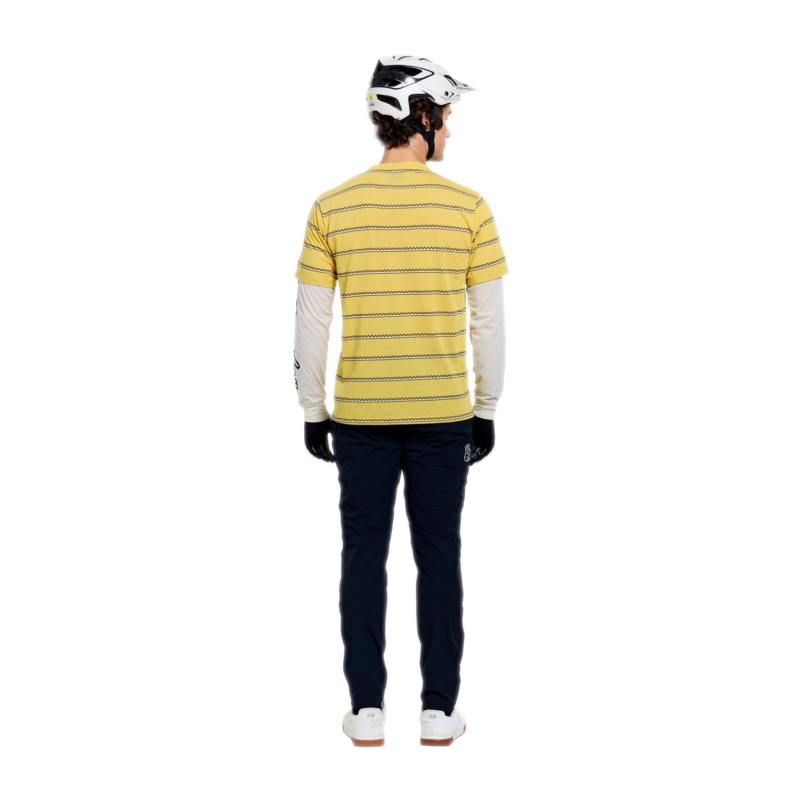 Skyline Fakie Ride LS Tee Stripe Butter - Image 9